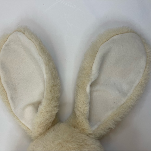 International Bon Ton Toys Plush Stuffed Pink Nose Rabbit - Picture 5 of 7